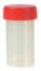 Specimen Container Red Screw On Cap 60Cc 35X70mm x 10