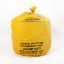 Bin Liner Yellow Hazardous 15/28/39 X100 (4 Rolls Of 25)  Heavy Duty