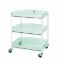Trolley Dressing (Sunflower) Medium (86cm x 66cm x 52cm) 3 Safety Glass Trays