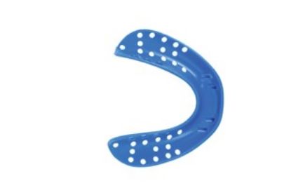 Impression Tray Size 4 Edentulous Lower Large Unotray x 25 (Disposable) Unodent