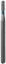 Bur Diamond (Dehp) Flat End Cylinder Fg 835 Iso 108-011 M Non-Sterile x 5