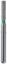 Bur Diamond (Dehp) Flat End Cylinder Fg 836 Iso 110-014 C Non-Sterile x 5