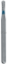 Bur Diamond (Dehp) Pear Fg 830 Iso 233-012 M Non-Sterile x 5