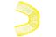 Impression Tray Polytray (Dentsply) Large Lower Yellow X25