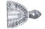 Impression Tray (Unodent) Perforated S/S Upper No.1 x 1