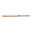 Bur Diamond (Unodent) Gold Pointed Cylinder Fg 130/012 F x 1