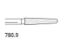 Bur Diamond (Abrasive Tech) Two Striper Round End Taper Fg 780.9 C x 5