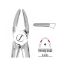 Forceps No.7 (Unodent) Premier Upper Roots & Biscuspids Autoclavable x 1