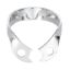 Rubber Dam Clamp (Hygenic) Wingless Gloss Size W00 x 1