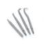 Crown Lift Kit Replacement Tips (Unodent) x 3 (For Use With Dzdcr305 Only)