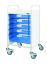 Vista 50 Trolley (Sunflower) 4 Single/1 Double Trays