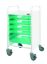 Sunflower Vista 50 Clinical Trolley, 4 Single/1 Double Tray