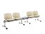 4 Seat/1 Table Venus Visitor Modular Chair, Moulded Plastic 